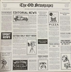 La Mejor Recopilacion De Papel De Periodico Tabla Con Los Diez Mejores