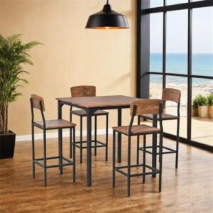 La Mejor Comparacion De Comedor Alto 4 Sillas Los Mejores 5